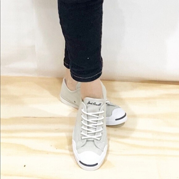 Converse Jack Purcell Canvas Low Sneakers‎ Women’s 6.5 - Picture 1 of 8